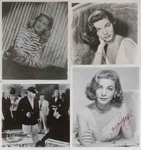 Lot #828 Lauren Bacall - Image 1