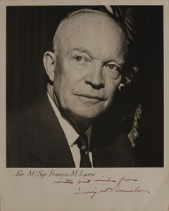 Lot #169 Dwight D. Eisenhower - Image 1