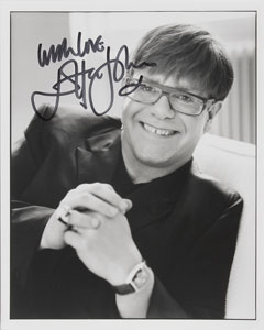 Lot #756 Elton John