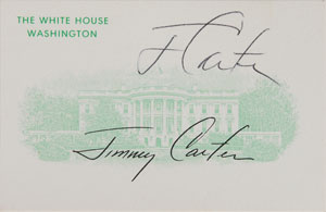 Lot #188 Jimmy Carter - Image 1