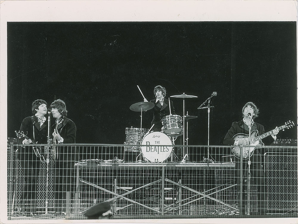 Beatles at Candlestick Park 1966 Photograph | RR Auction
