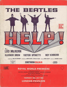 Lot #7004 Beatles Signed Program - Image 2