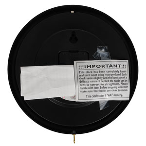 Lot #7302 Johnny Ramone Signed Clock and Mini Leather Jacket - Image 5