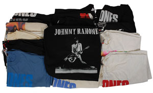Lot #7298  Collection of 16 Ramones Tour T-Shirts - Image 1