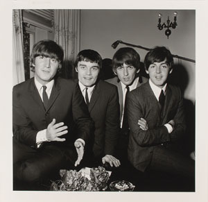 Lot #7054 Beatles 1964 Oversized Photograph - Image 1