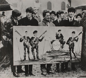 Lot #7055 Beatles 1964 Oversized Photograph - Image 1