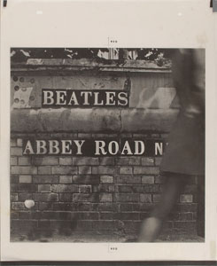 Lot #7064 Beatles Abbey Road Transparency - Image 1