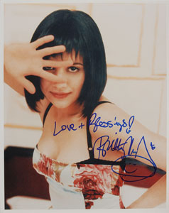 Lot #7416 Brittany Murphy Signed Photograph