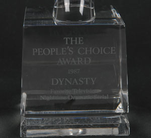 Lot #7406  Dynasty 1987 People’s Choice Award - Image 2