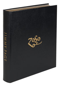 Lot #7126 Jimmy Page Signed Deluxe Edition Book - Image 2