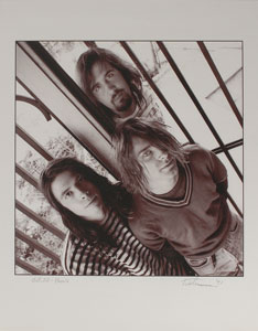 Lot #7540 Nirvana Print Signed by Artist Greg Watermann - Image 1