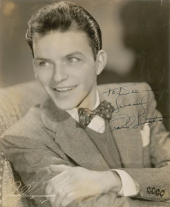 Lot #7165 Frank Sinatra Signed Photograph