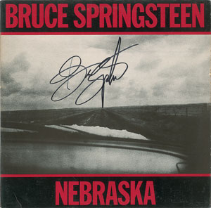 Lot #7251 Bruce Springsteen Signed Album