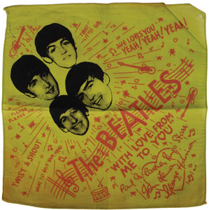 Lot #7070 Beatles Set of Three Handkerchiefs - Image 2