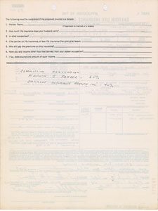 Lot #7356 Steve McQueen Signed Document - Image 3