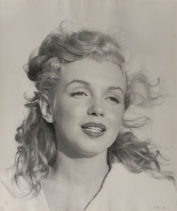 Lot #7386 Marilyn Monroe Oversized Photograph: Andre de Dienes