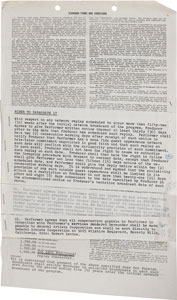 Lot #7035 Brian Epstein Signed Document - Image 2