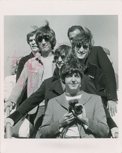 Lot #7063 Beatles Pre-Candlestick Park 1966 Photograph - Image 1