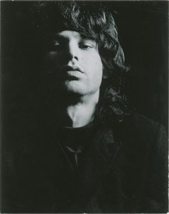 Lot #7111 Jim Morrison Photograph by Joel Brodsky