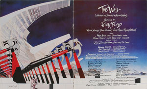 Lot #7134 Pink Floyd Signed ‘The Wall’ Program - Image 2