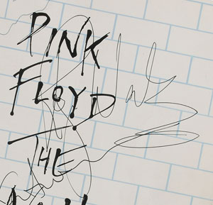 Lot #7134 Pink Floyd Signed ‘The Wall’ Program - Image 7