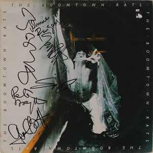 Lot #7214 The Boomtown Rats Pair of Signed Albums - Image 2