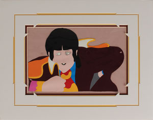 Lot #7072 Yellow Submarine Animation Cel of Paul McCartney