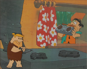 Lot #7441 The Flintstones Set of (5) Animation Cels - Image 2