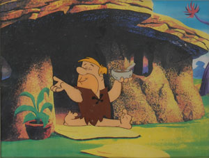 Lot #7441 The Flintstones Set of (5) Animation Cels - Image 5