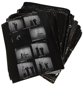 Lot #7378 Milton Berle Large Collection of Early Photograph Contact Sheets - Image 1