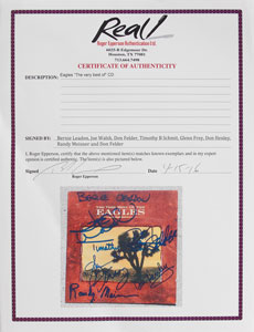 Lot #7225 Eagles Signed CD - Image 2