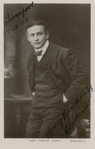 Lot #670 Harry Houdini - Image 1