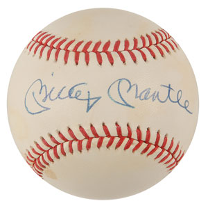 Lot #810 Mickey Mantle