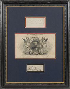 Lot #97 James A. Garfield and Charles Guiteau