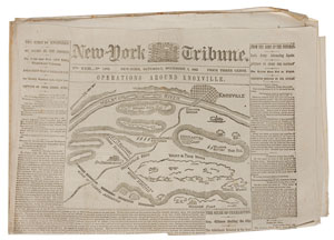 Lot #291 Civil War Newspapers - Image 4