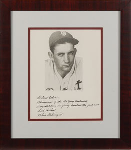 Lot #802 Hank Greenberg and Charlie Gehringer - Image 2