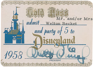 Lot #374 Walt Disney - Image 1