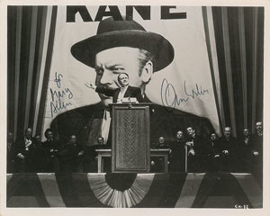 Lot #772 Orson Welles