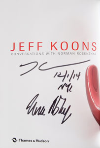 Lot #363 Jeff Koons - Image 1