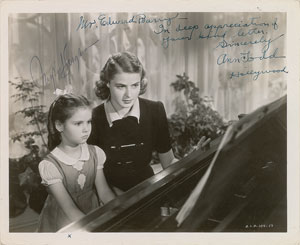 Lot #700 Ingrid Bergman and Ann Todd - Image 1