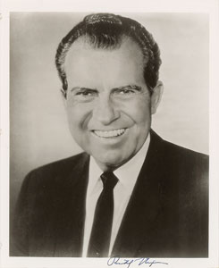 Lot #149 Richard Nixon