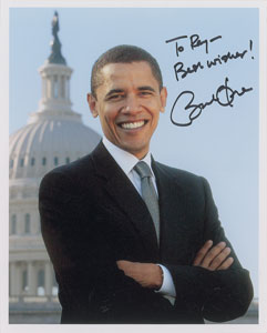Lot #166 Barack Obama - Image 1