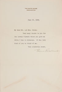Lot #137 Eleanor Roosevelt - Image 5