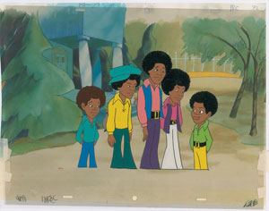 Lot #507 The Jackson 5 production cel from The Jackson 5ive - Image 1