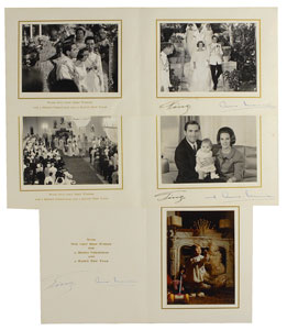 Lot #250 King Constantine II and Queen Anne-Marie - Image 1