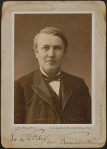 Lot #41 Thomas Edison - Image 1