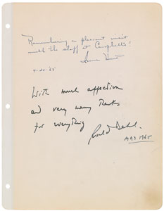 Lot #543 Roald Dahl - Image 1