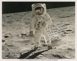 Lot #327 Buzz Aldrin - Image 1