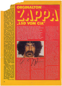 Lot #659 Frank Zappa - Image 1