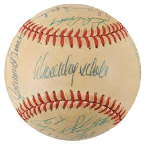 Lot #798 Baseball Hall of Famers - Image 1
